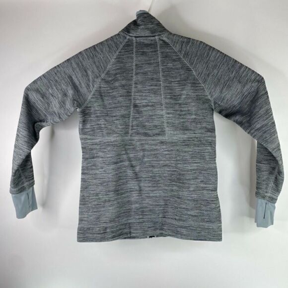 Puma Gray Long Sleeve Zip Up Stand Up Collar Track Jacket Size Medium - Picture 2 of 9